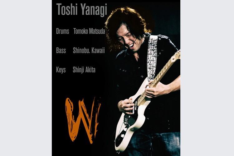 Toshi Yanagi 日本初ソロライブ